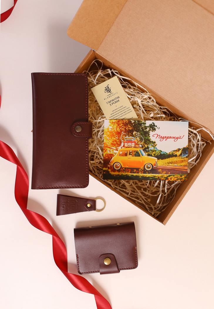 Набор женских кожаных аксессуаров Медина (A-027314)