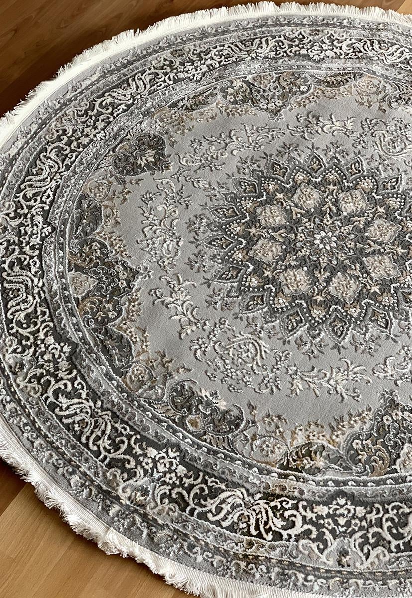 Ковер Hera tz20b круглый 200x200 см Light gray (98862020) Ковер Hera tz20b круглый 200x200 см Light gray (98862020)