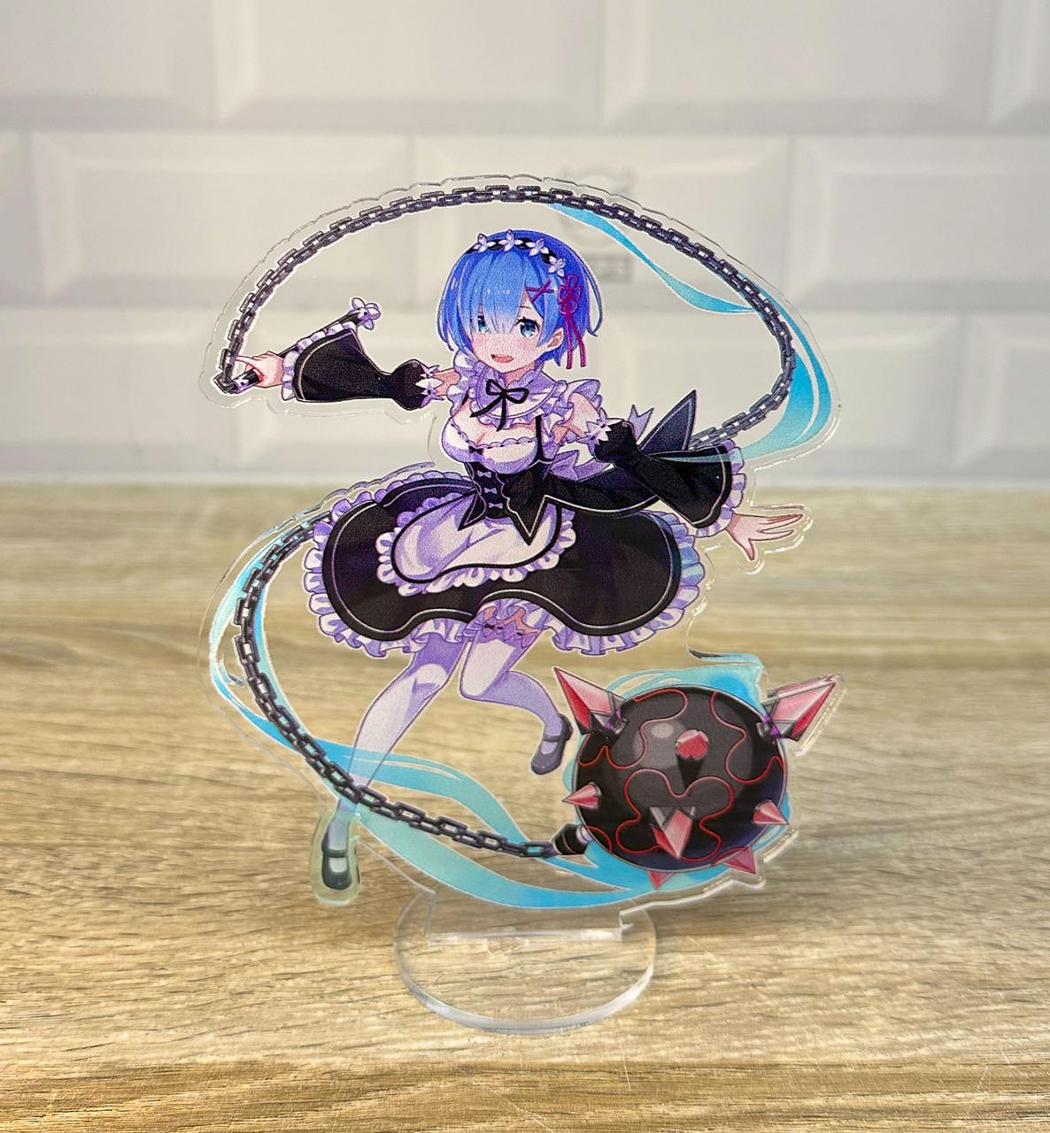 Фигурка коллекционная акриловая Аниме Re Zero Жизнь с нуля в альтернативном мире Рем 15 см (2123034830)