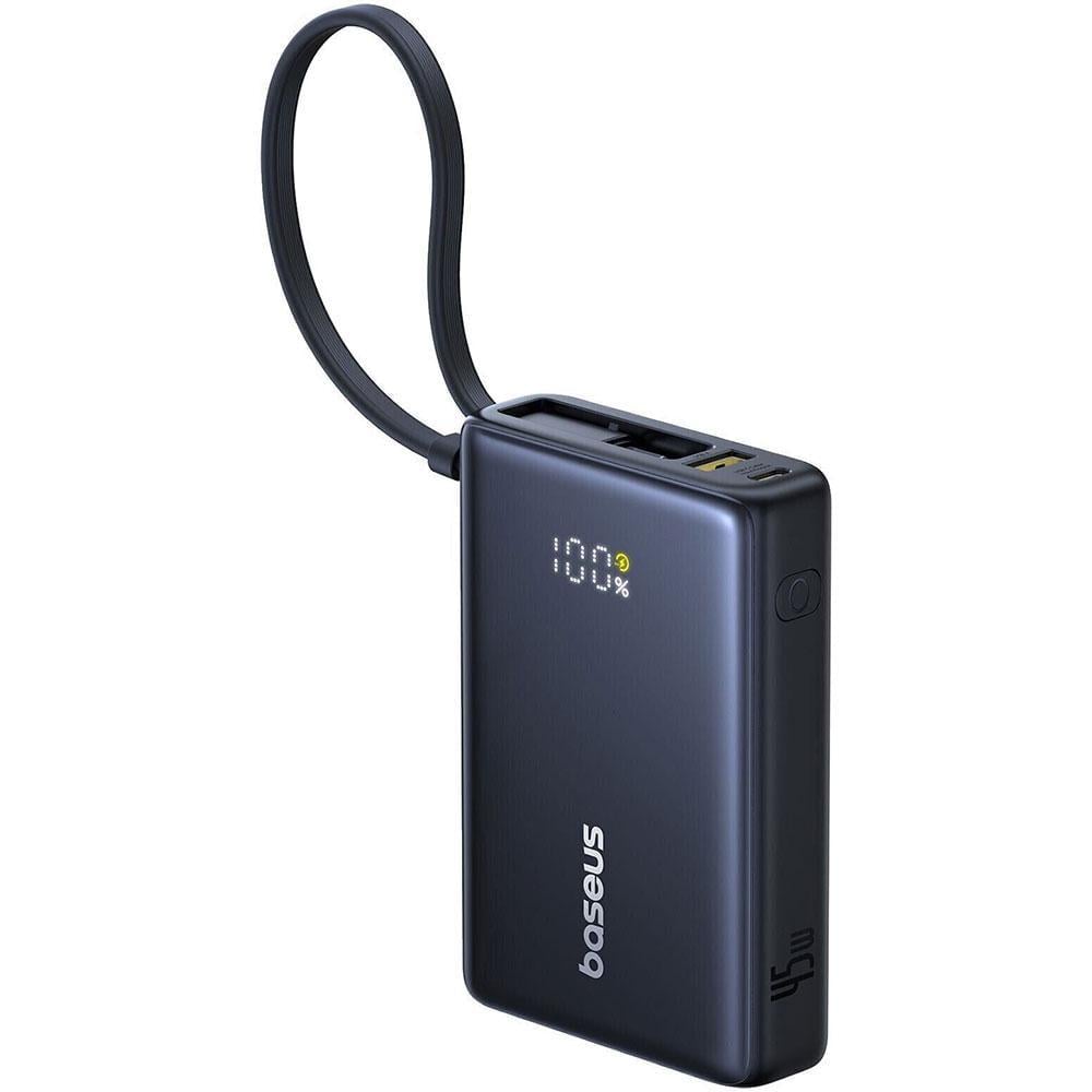 Повербанк BASEUS PicoGo Digital Display Power Bank 10000mAh 45W Cosmic Black (20533)