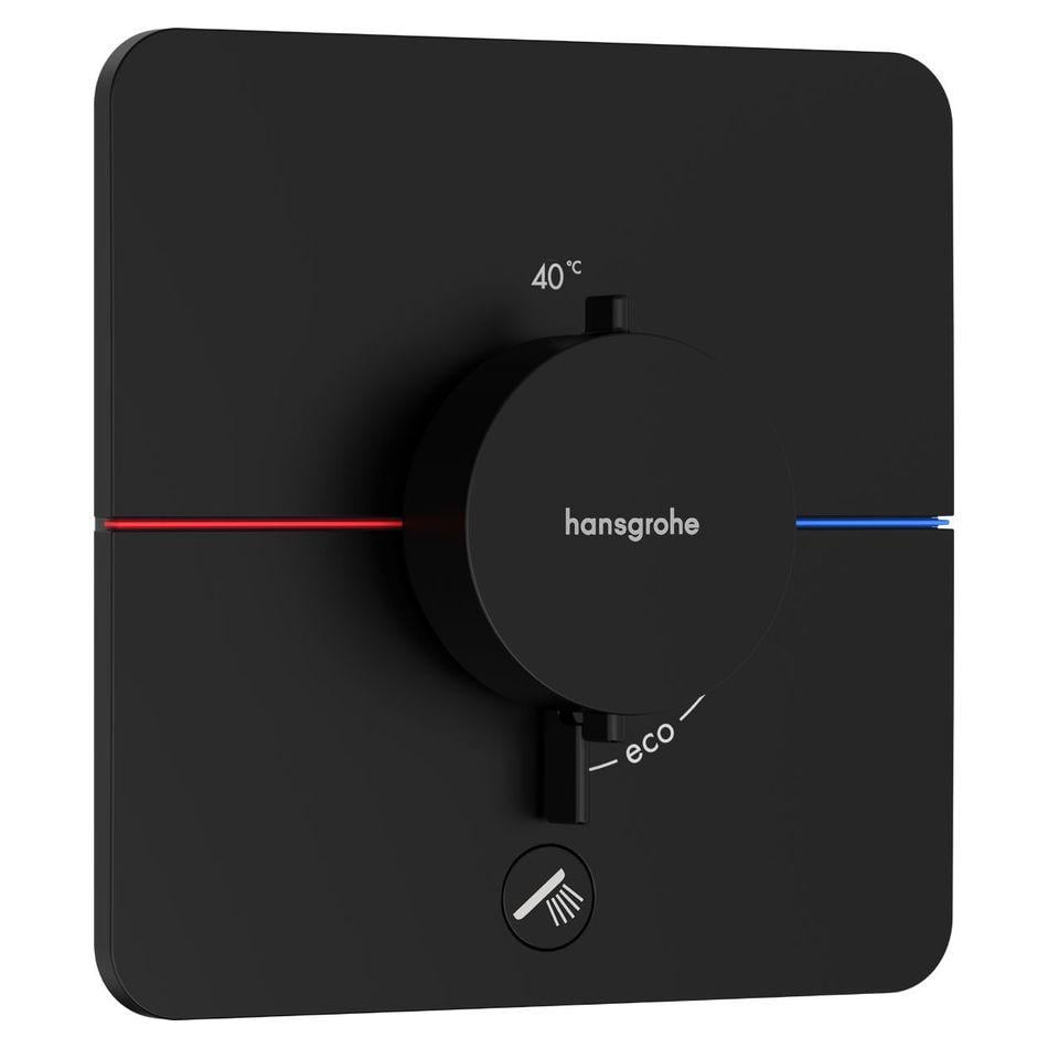 Смеситель для душа Hansgrohe ShowerSelect Q термостатический Черный матовый (15589670)