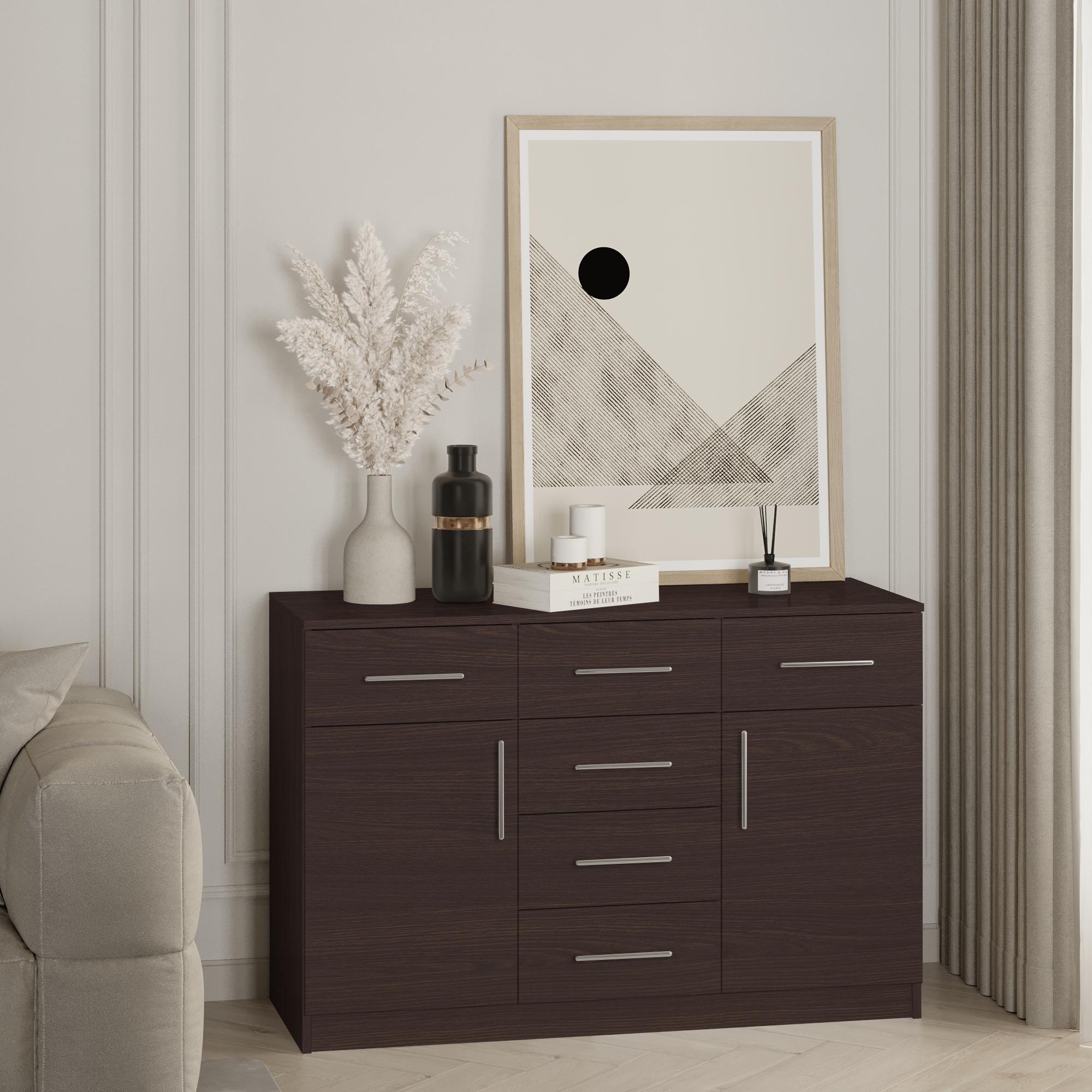 Комод Standart K6+2D 1200x450x800 мм Венге Магия - фото 1