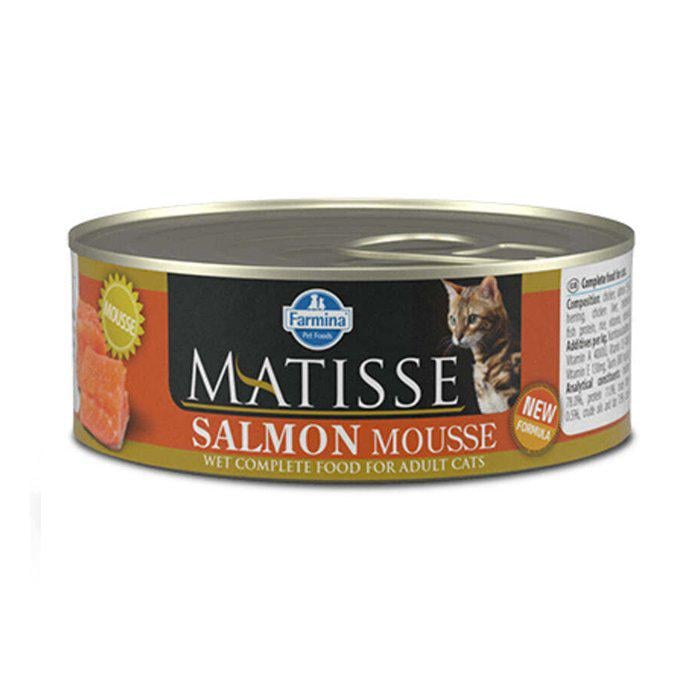 Консерва Farmina Matisse Cat Mousse Salmon для котів з лососем паштет 85 г (162042)