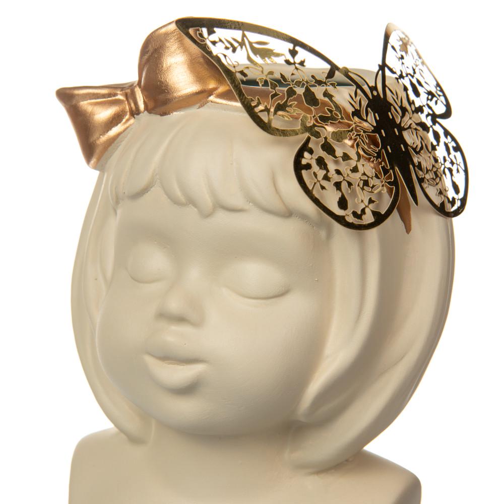 Керамическая ваза Bono Sweetheart 21 см Белый (8700-013) - фото 2 Керамическая ваза Bono Sweetheart 21 см Белый (8700-013) - фото 2