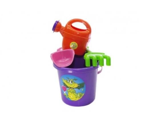 Ігровий набір для пісочниці з відерцем Фіолетовий (013555)
