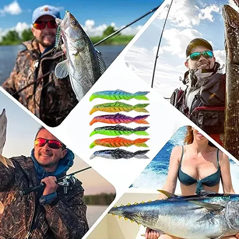 Силіконові приманки для рибної хижі 7 шт. (AN00246) - фото 5 Силіконові приманки для рибної хижі 7 шт. (AN00246) - фото 5