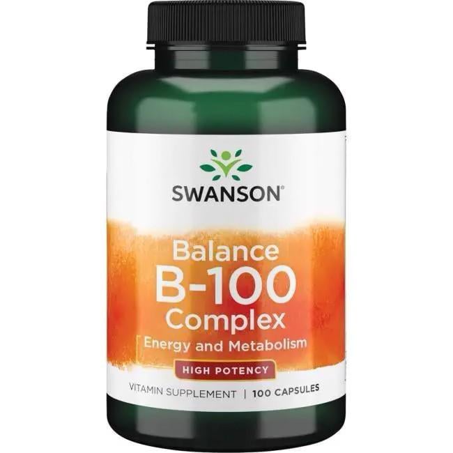Комплекс вітамінів Swanson групи В-100 100 капсул (SW055)