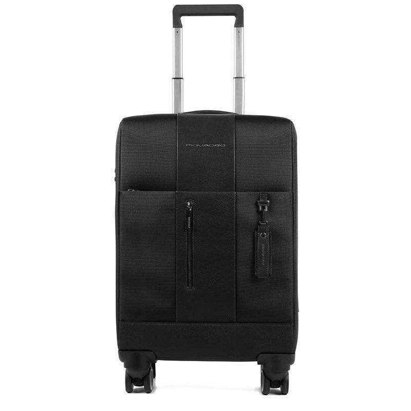 Валіза на 4 колесах Piquadro Brief S з USB/micro-USB/CONNEQU 35 л Black (BV4444BRBM_N) Валіза на 4 колесах Piquadro Brief S з USB/micro-USB/CONNEQU 35 л Black (BV4444BRBM_N)