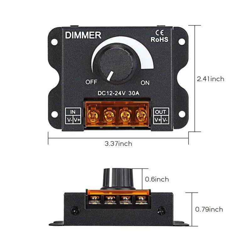 Диммер PROlum IR DMR 30A Knob (15043-1) - фото 2