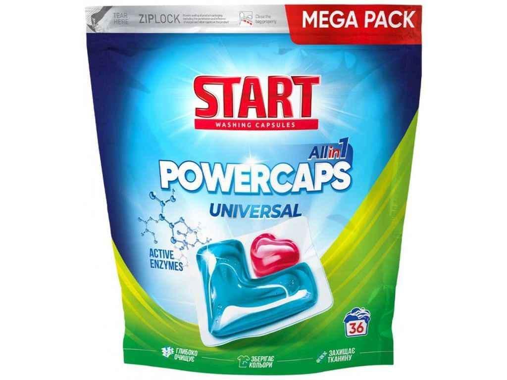 Капсулы для стирки START Universal 36 шт. (804058)