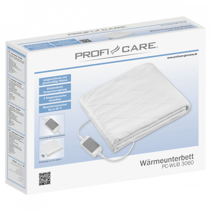 Электропростынь ProfiCare PC-WUB 3060 Белый