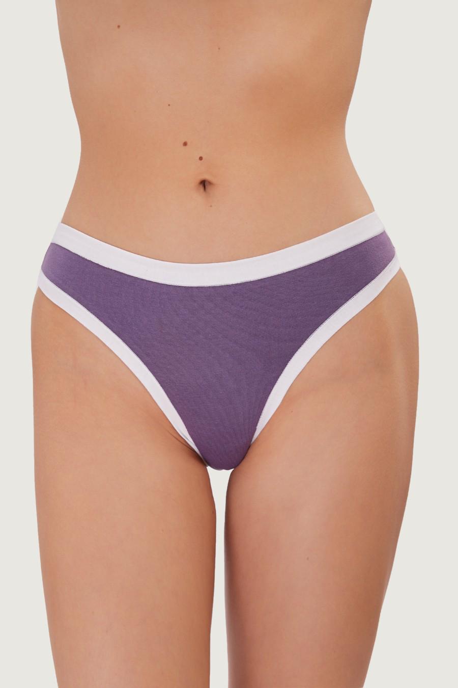 Трусики слип Snelly р. 2/S Сливовый (77438) Трусики слип Snelly р. 2/S Сливовый (77438)