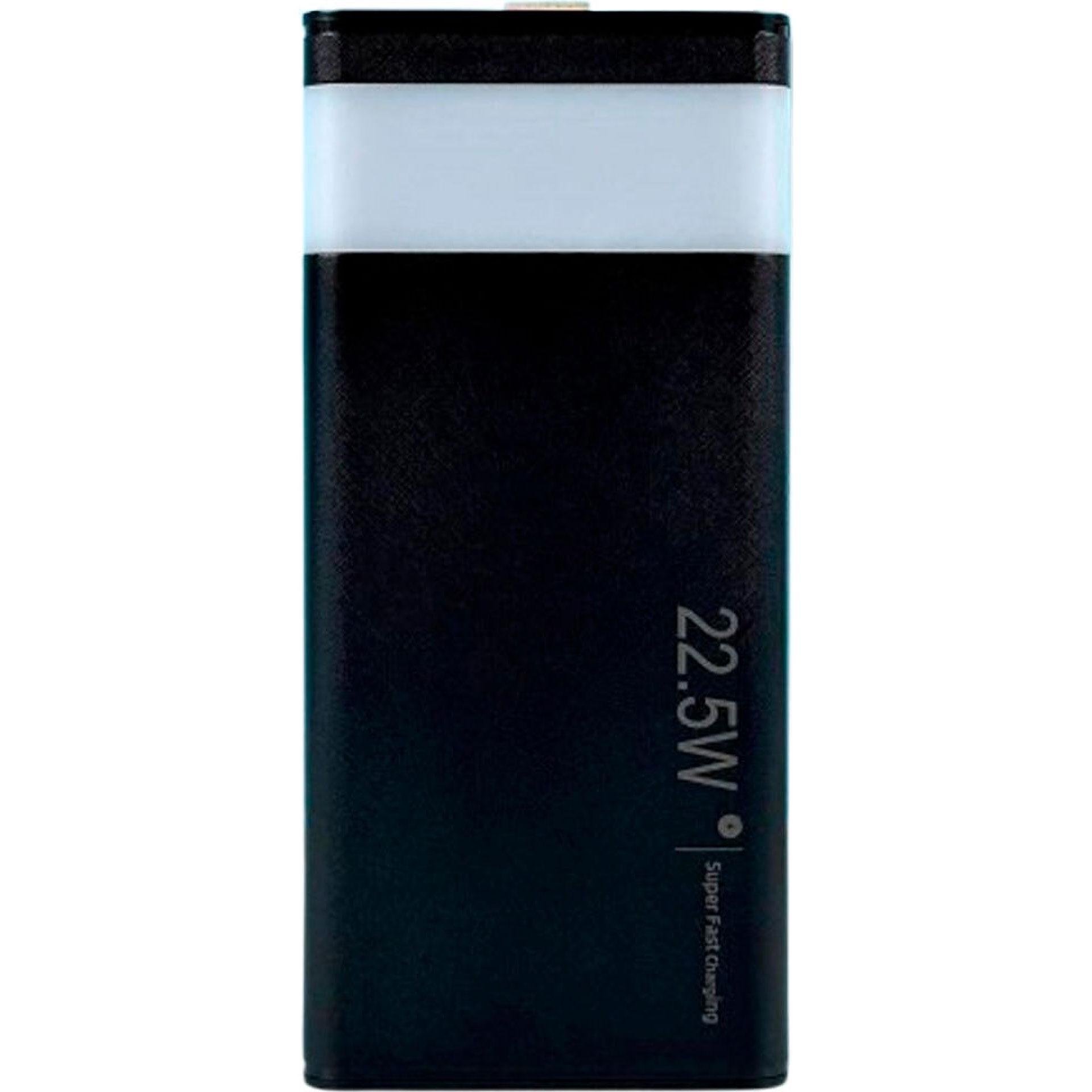 Зовнішній акумулятор WUW-TUGII Y54 40000 mAh 22,5W Black