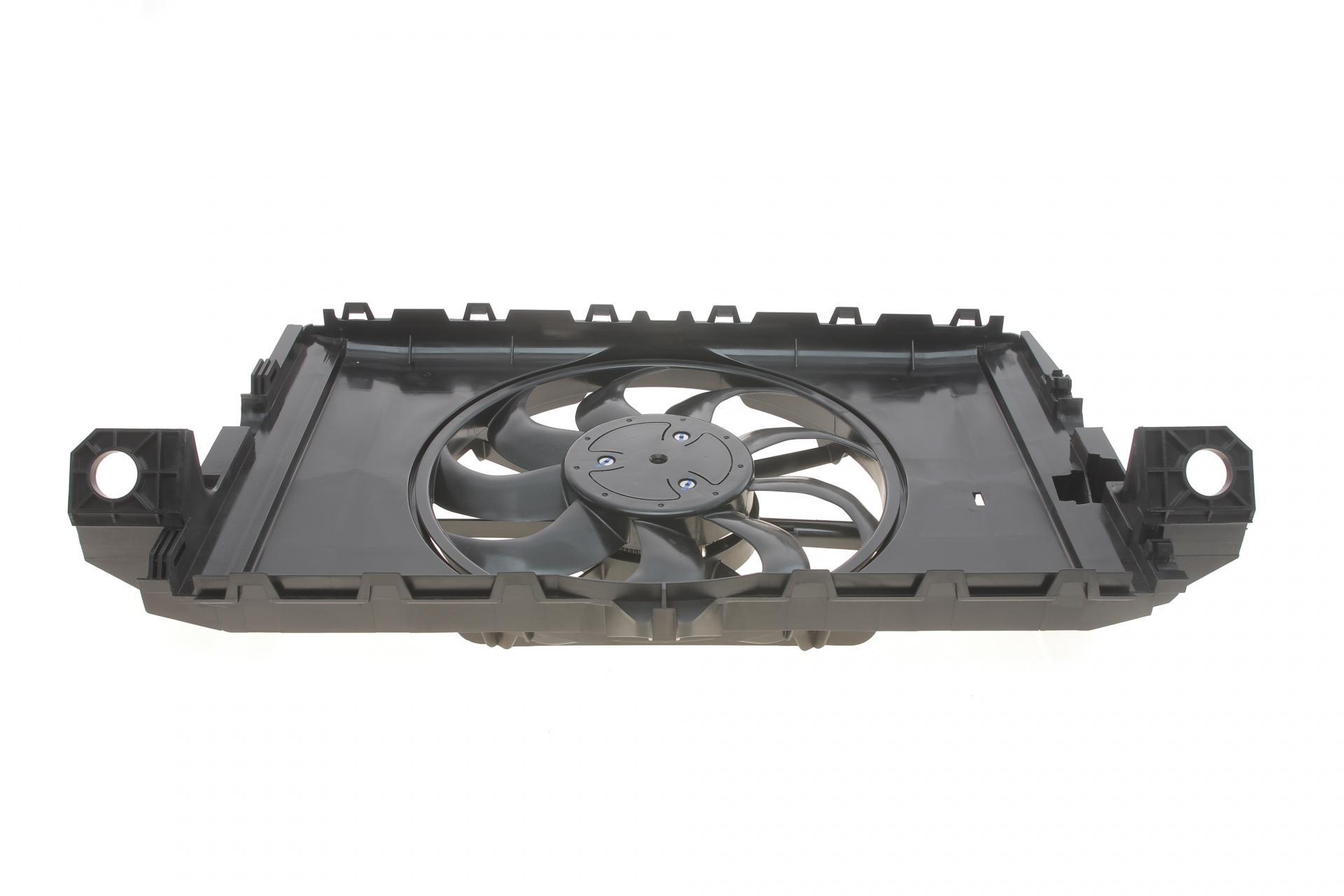 Вентилятор радиатора Tesla Model Y 19- с диффузором (470078)