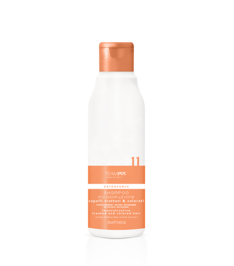 Шампунь восстанавливающий для сухих и поврежденных волос Team 155 Extraforce 11 Shampoo Treated And Colored Ha (00636)
