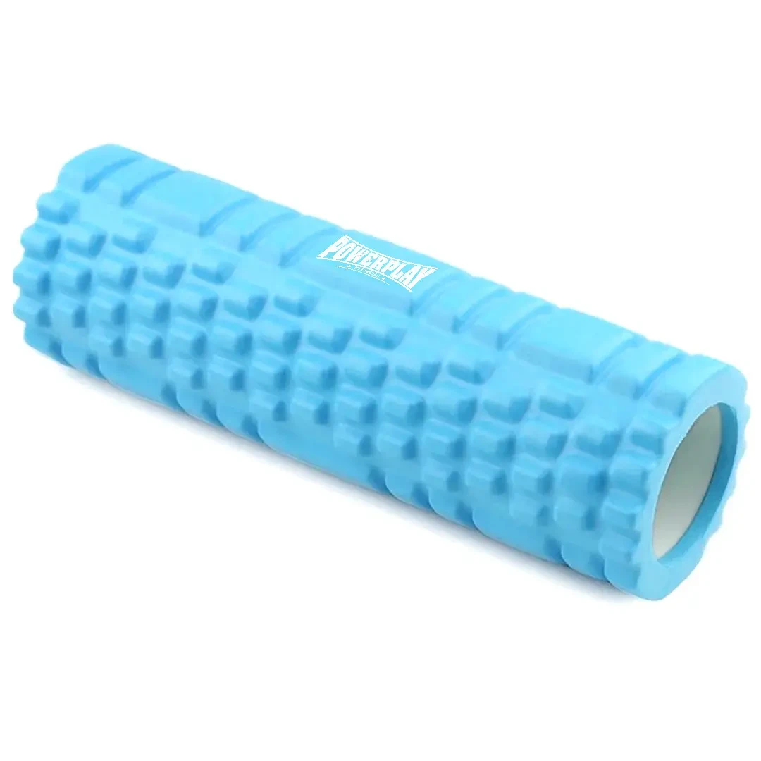 Ролик масажний PowerPlay 4342 Massage Roller Синій 30x10 см