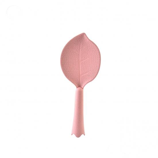 Лопатка для салатов гарниров Листик 20,5x8 см Pink (121271)