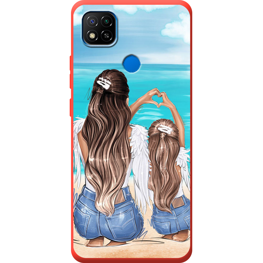 Чехол BoxFace Xiaomi Redmi 9C Family Vacation Красный силикон (40879-up2380-44021)