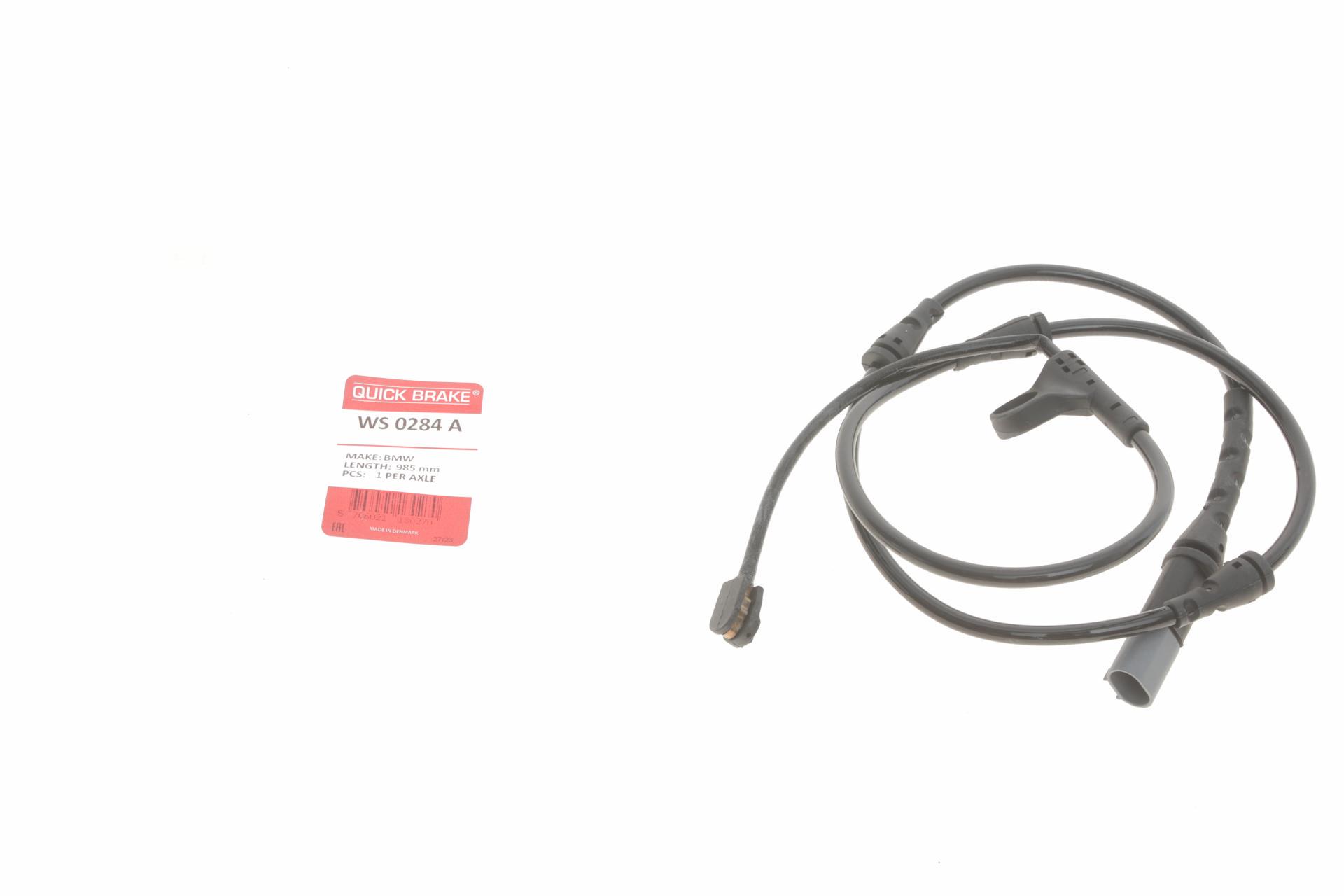 Датчик износа тормозных колодок передних BMW X5 E70/F15/X6 E71/F16 08-19 L 985 мм (WS 0284 A)
