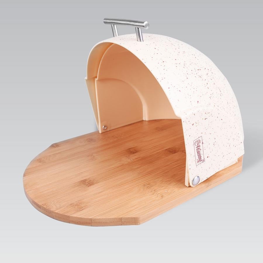 Хлібниця Maestro MR-1678-BR-beige (35681) - фото 2 Хлібниця Maestro MR-1678-BR-beige (35681) - фото 2