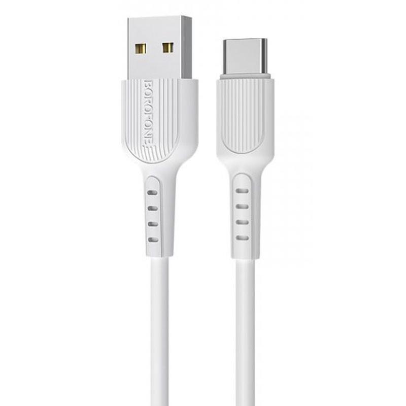 Кабель дата Borofone BX16 USB Type-C 1 м White (00000060124_1) Кабель дата Borofone BX16 USB Type-C 1 м White (00000060124_1)