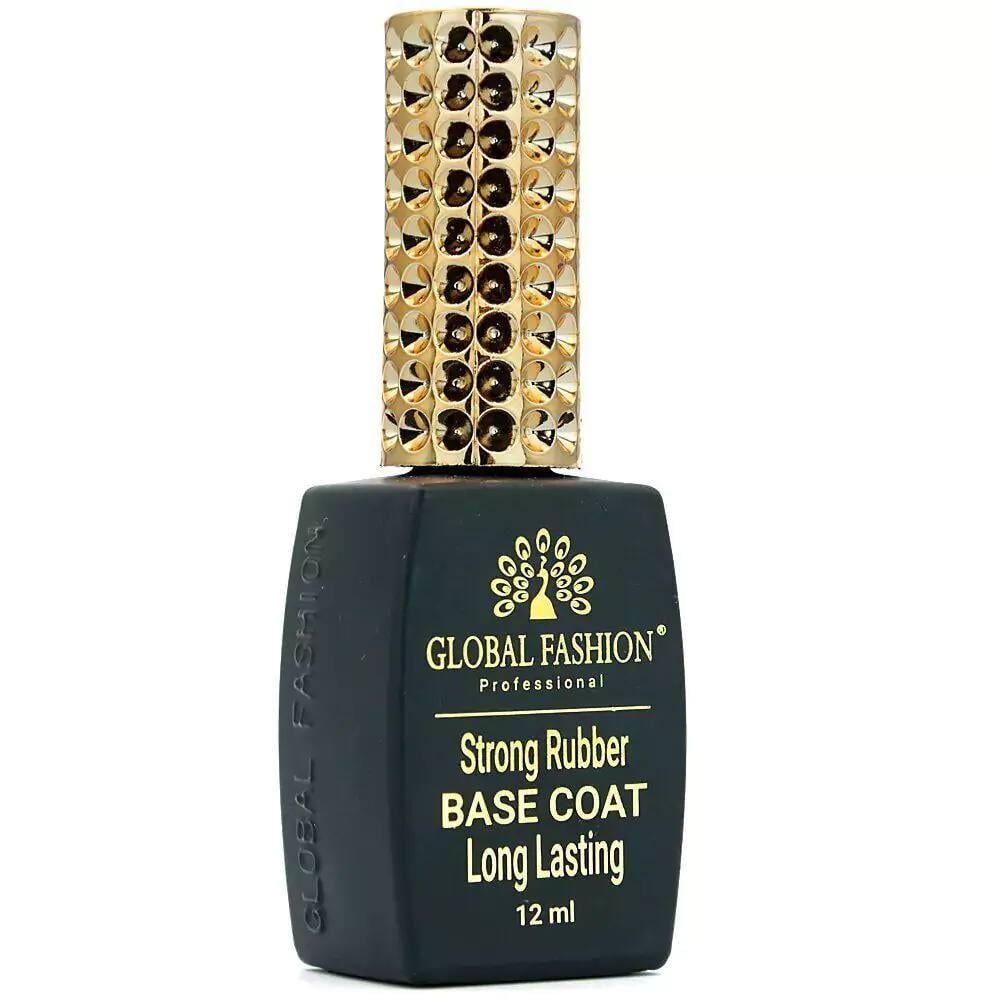 База для гель-лаку каучукова Global Fashion Long Lasting Base Coat 12 мл