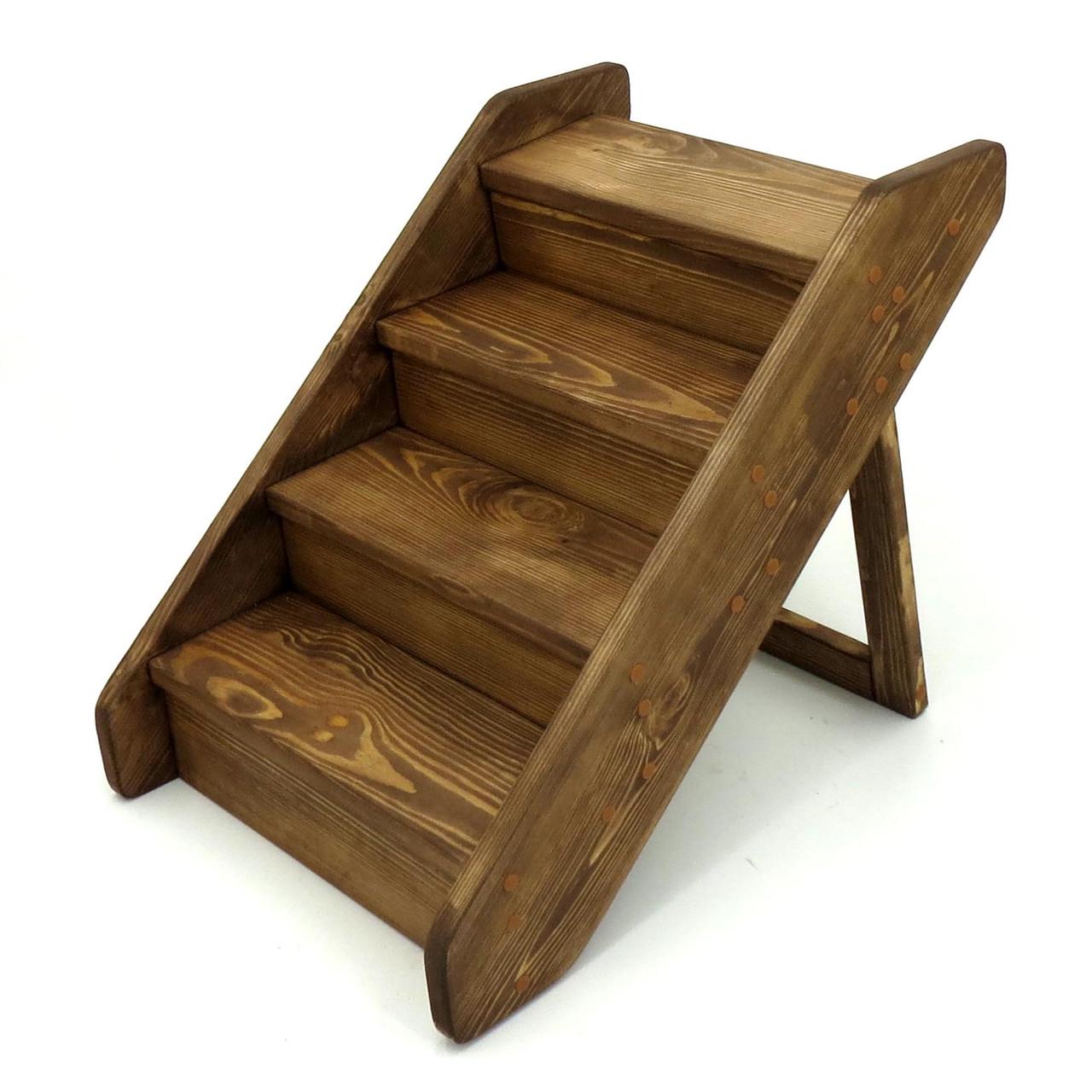 Сходи для собак з дерева Біндура Капучино (ТУС-000509) - фото 6 Сходи для собак з дерева Біндура Капучино (ТУС-000509) - фото 6