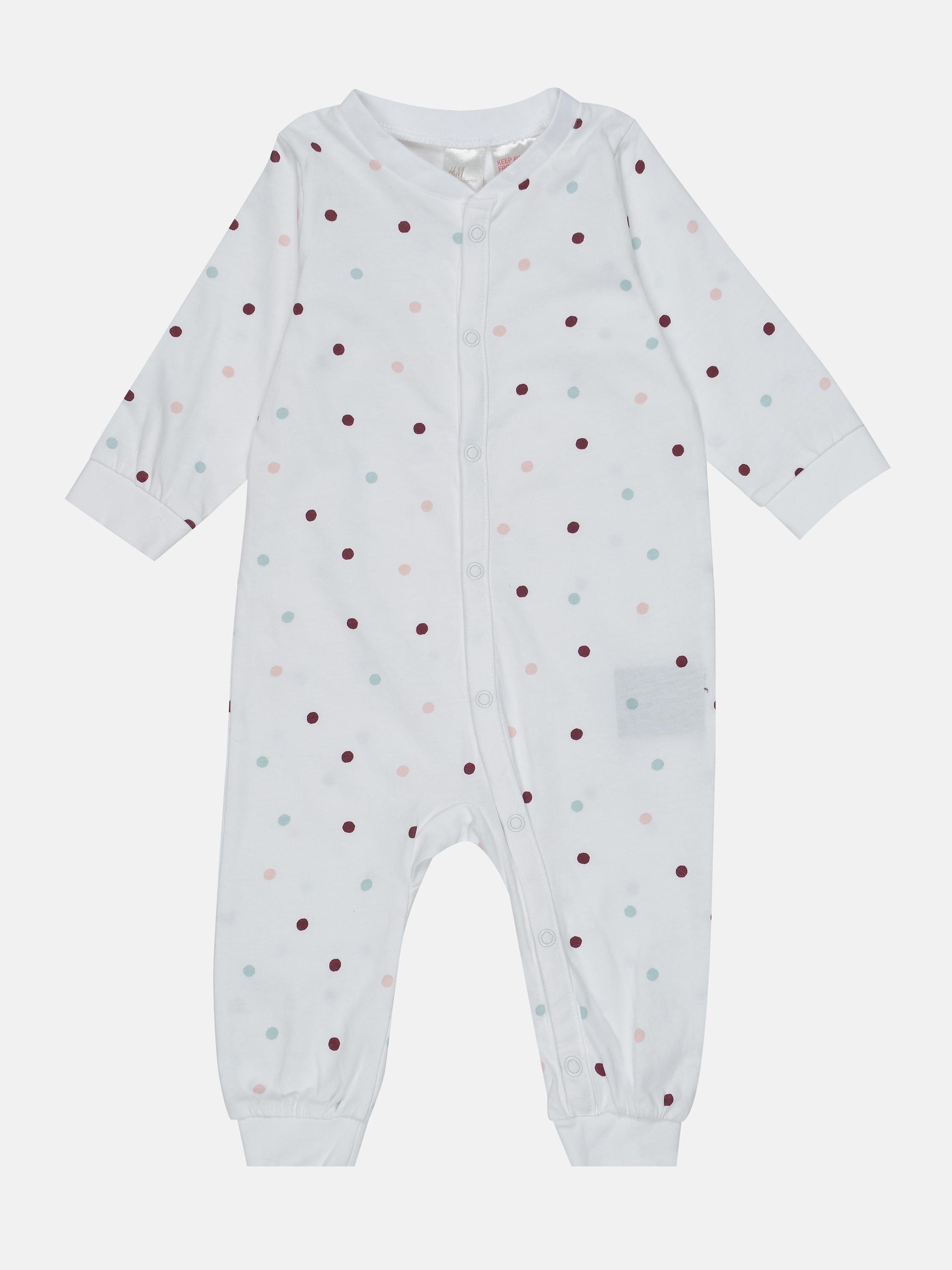 Комбинезон H&M 68 см горох Белый (50270528302)