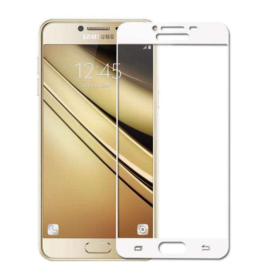 Защитное стекло Mocolo Full Cover для Samsung Galaxy A7 2016 A710 0,33 мм White