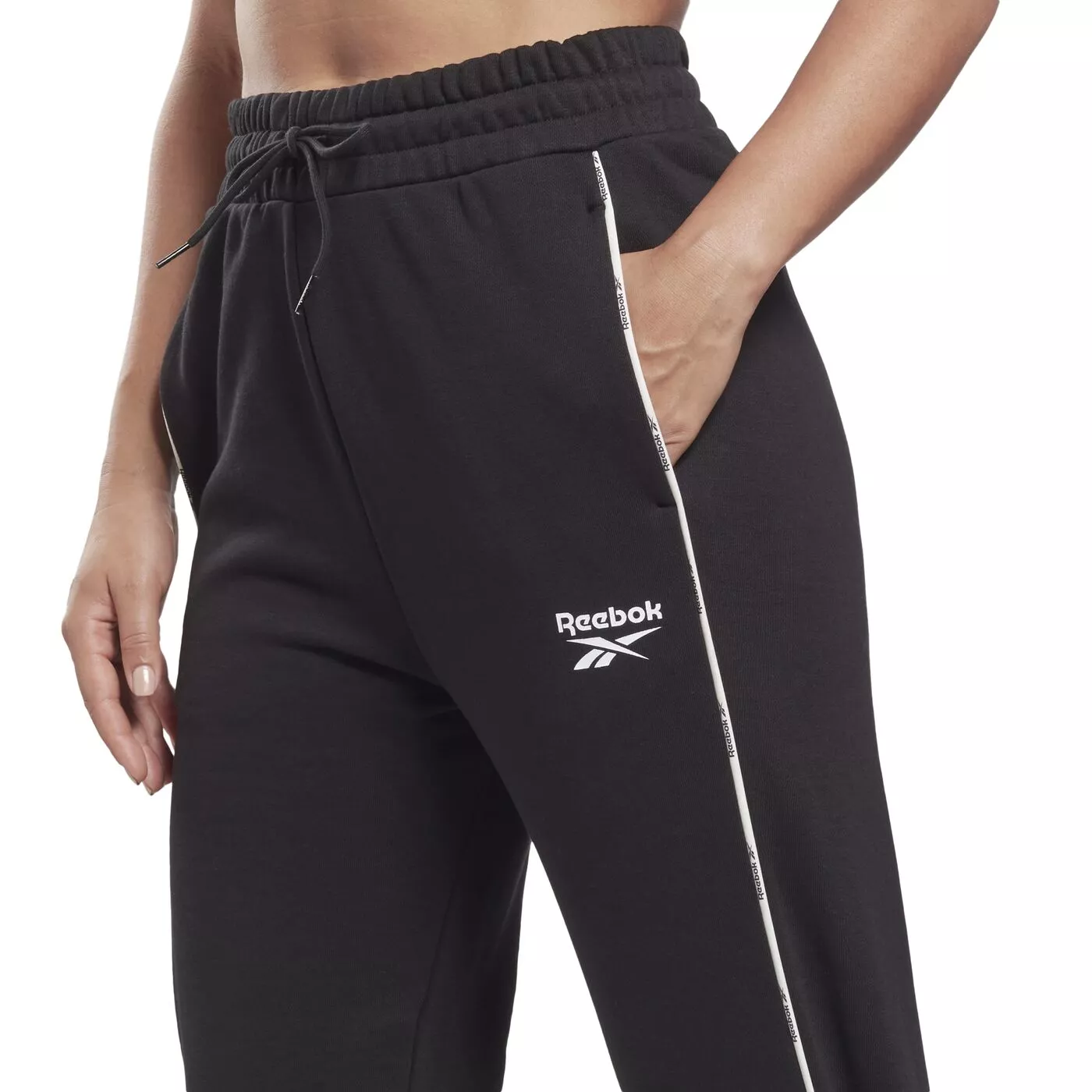 Штаны женские спортивные Reebok Piping Pack Jogger HB4030 M - фото 5