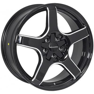 Диски автомобильные ZF TL5655 R18 W8 PCD5x100 ET38 DIA73.1 Black