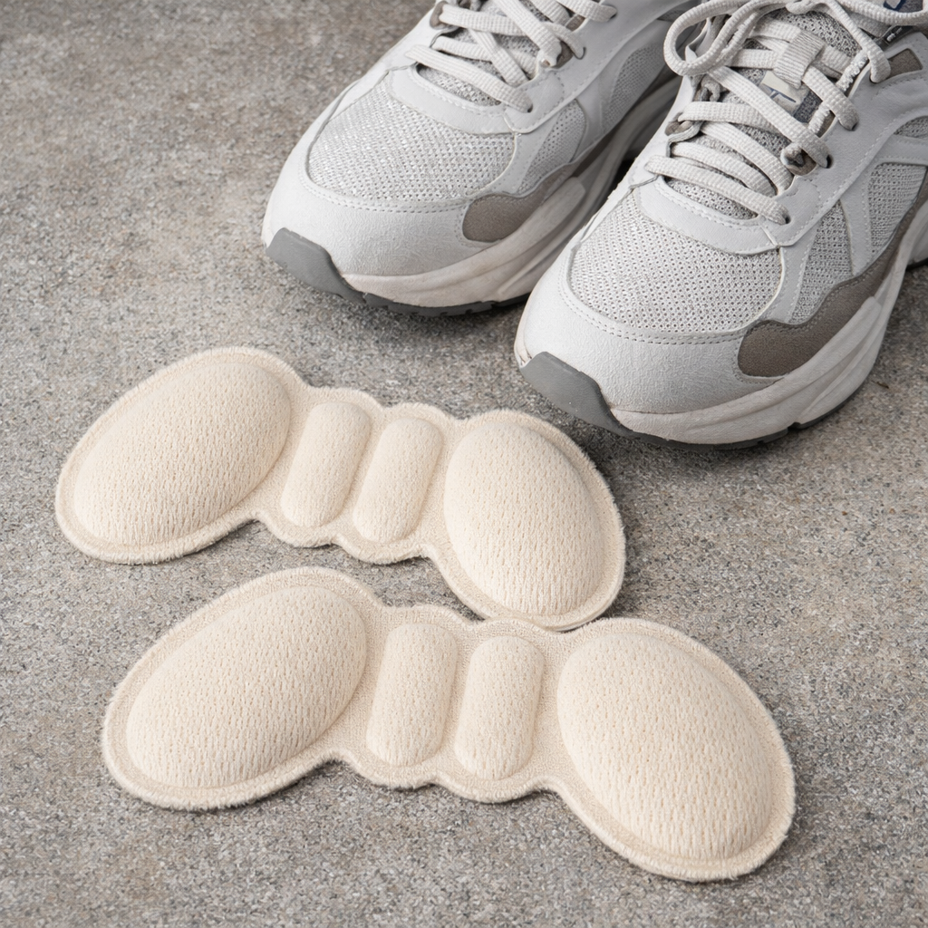 Вкладиші у взуття від натирання п'ят Insole Butterfly 2 шт. Бежевий (AMN)