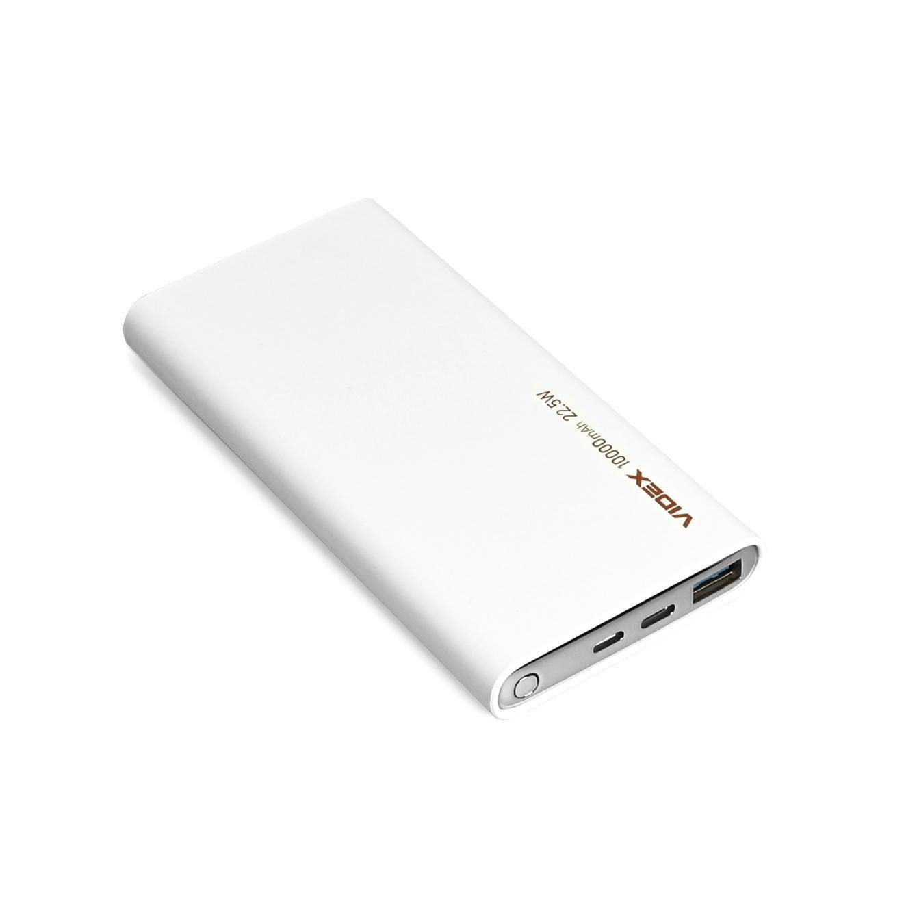 Повербанк Videx 10000 mAh VPB-310 22,5W QC+PD White