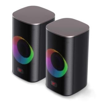 Колонки игровые стерео Havit HV-SK212SE USB RGB Black (28430) - фото 3