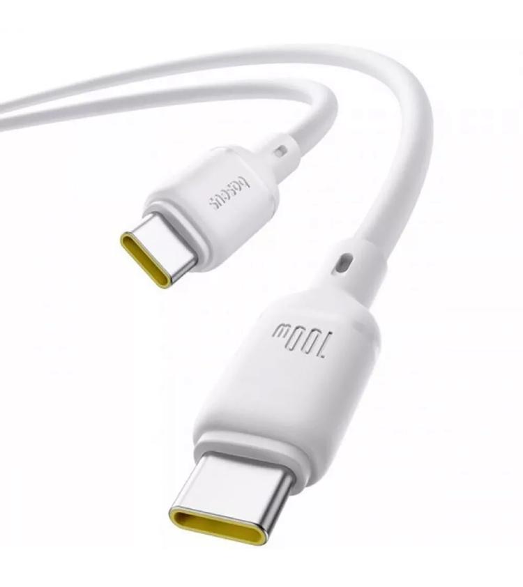 Кабель зарядки BASEUS Silky Series 100W 1 м - фото 4 Кабель зарядки BASEUS Silky Series 100W 1 м - фото 4