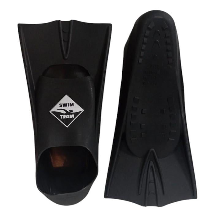 Ласты для плавания в бассейне Sprinter короткие силикон р. 45-47 Черный (6936116101864)