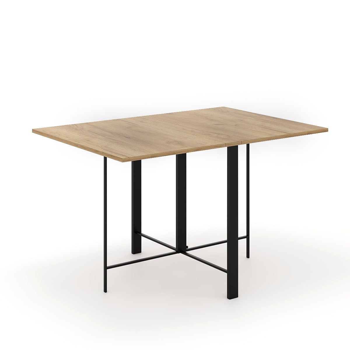 Стол-трансформер ART IN HEAD Voody 1300x900x756 мм Дуб Эвок Чёрный (TB26100000030) - фото 2 Стол-трансформер ART IN HEAD Voody 1300x900x756 мм Дуб Эвок Чёрный (TB26100000030) - фото 2