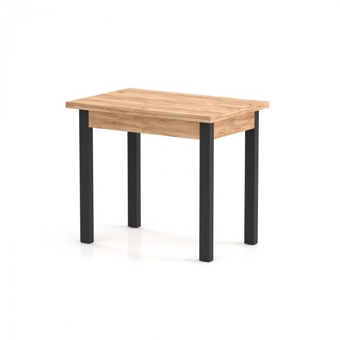 Стіл-трансформер Knap Knap Gustus 120х90х73,5 см Дуб крафт Золотий (24604430) - фото 2