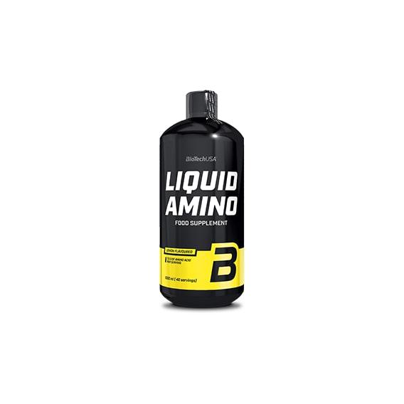 Амінокислота BCAA для спорту BioTechUSA Liquid Amino 1000 ml 25 порцій Lemon