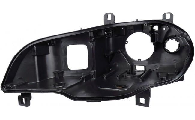 Корпус фары AMS BMW X5 E70 2006-2013 дорестайлинг (левый)