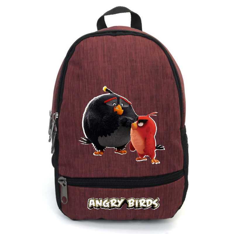Школьный рюкзак подростковый Cappuccino Toys с принтом Angry Birds ANG-0012 12,5 л Красный (2064157344)