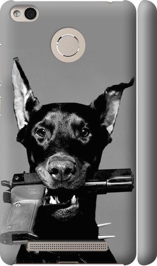 Чехол на Xiaomi Redmi 3 Pro Доберман (2745m-341-42517) Чехол на Xiaomi Redmi 3 Pro Доберман (2745m-341-42517)