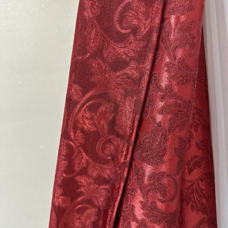 Шторы Севилья жаккардовые 1,5х2,7 м 2 шт. Бордовый - фото 8 Шторы Севилья жаккардовые 1,5х2,7 м 2 шт. Бордовый - фото 8