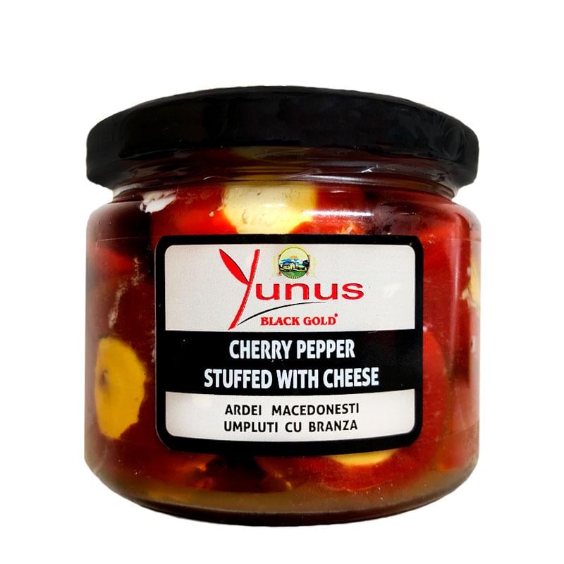 Перчики Фаршировані Сиром Yunus Cherry Pepper Stuffed With Cheese 290 г (13337291)