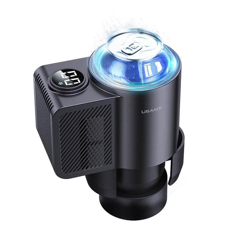 Смарт-кружка для охлаждения воды USAMS US-ZB230 Car Quick Cooling Smart Cup 12В Black