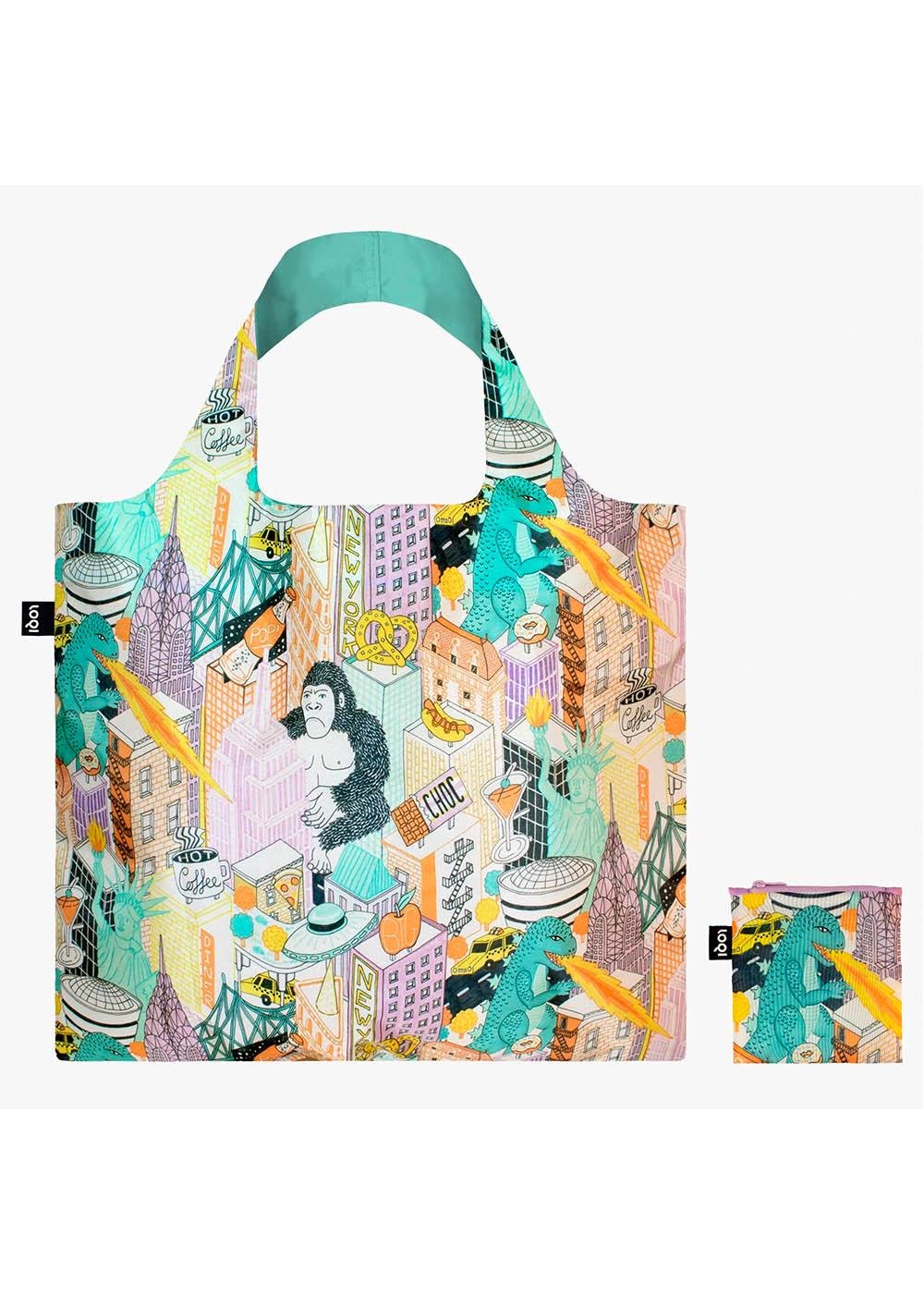 Сумка шоппер Loqi JACQUELINE COLLEY Pop Culture New York (JC.NY)