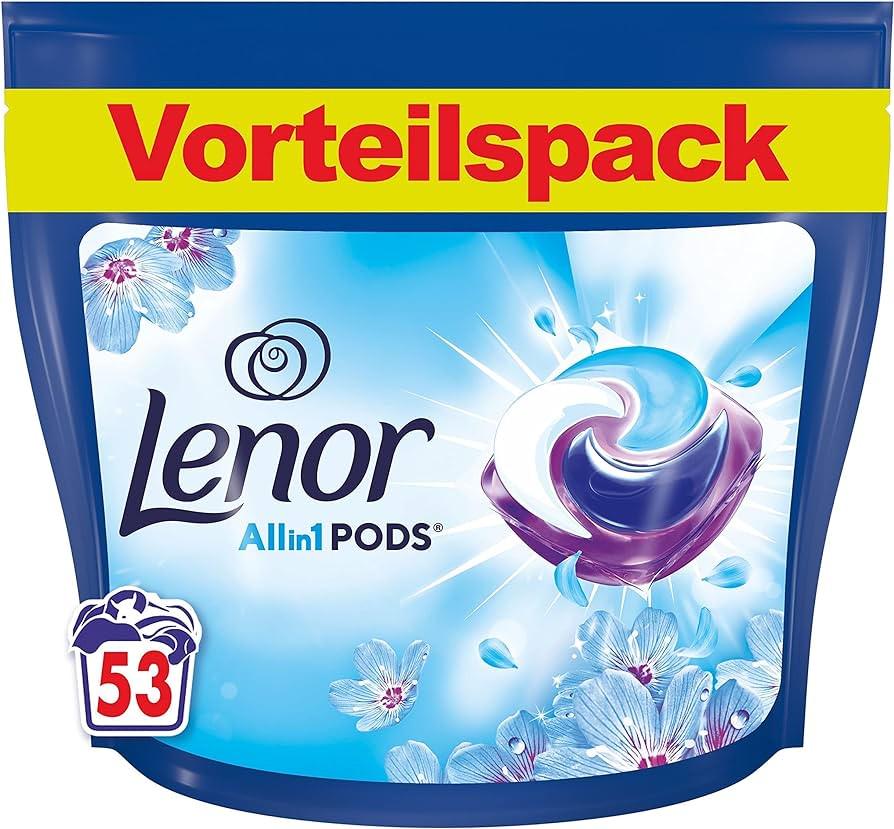 Капсули для прання Lenor All in 1 pods April Fresh Universal 53 шт ...