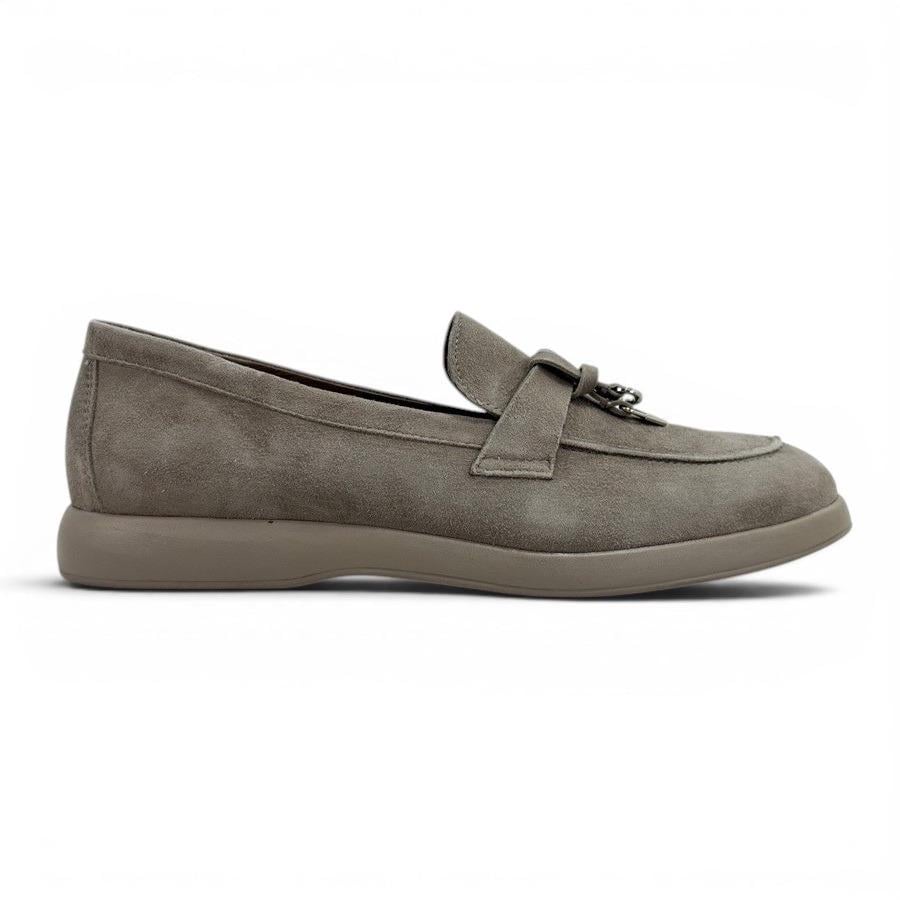 Мокасины женские VILANSI V9004 BEIGE VELOUR р. 41