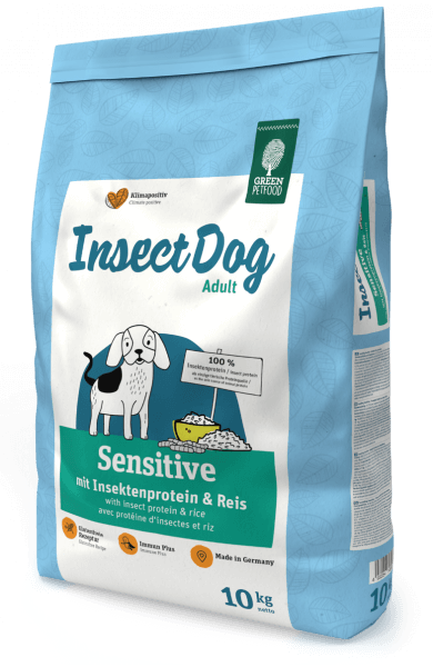 Корм для взрослых собак Green Petfood InsectDog Sensitive 10 кг (50008001)