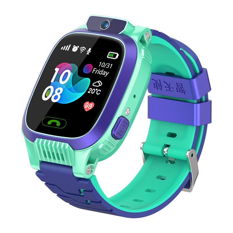 Смарт-часы детские Lemfo D16S с GPS/4G LTE/SIM/видеозвонком/камерой/прослушкой/Wi-Fi/LBS/SOS/влагозащитой IP67 (36238505)